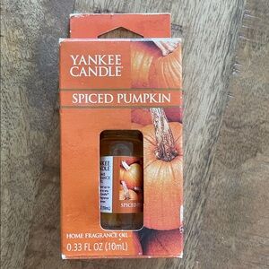Yankee Candle Spiced Pumpkin Home Fragrance Oil